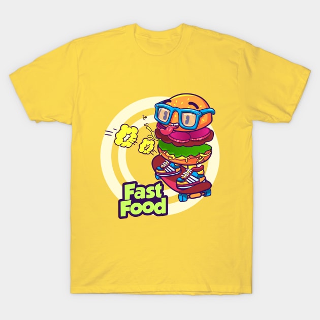 Fastfood T-Shirt by sadboysclub